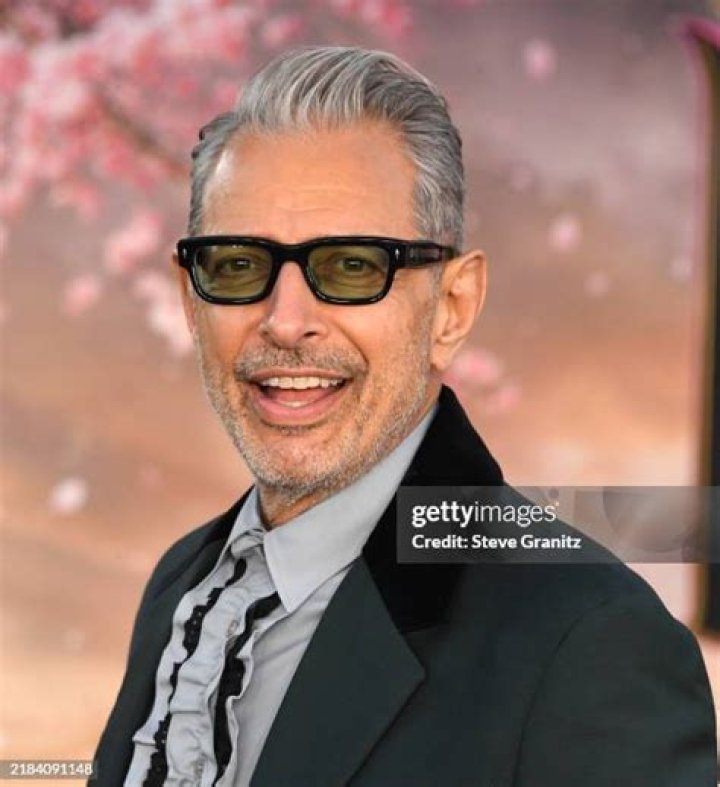 Actor Jeff Goldblum arrives at the Tiffany and Co. Mens Collection Launch held at the Hollywood Athletic Club on October 11, 2019 in Hollywood, Los Angeles, California, United States.