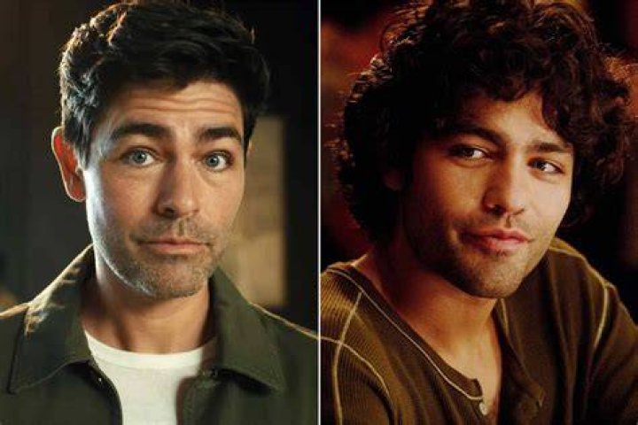 Adrian Grenier goes out for a rigorous jog on the beach in Miami