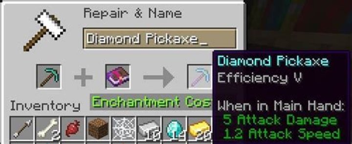 What is Efficiency in Minecraft? 5 befbe 16581409615471