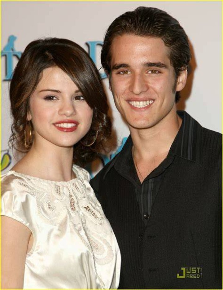 Daniel Samonas with Selena Gomez from Wizards of Waverly Place.