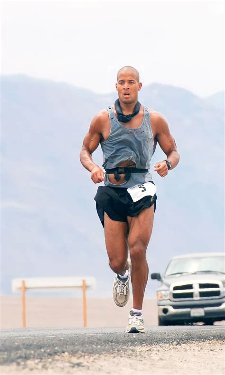 David Goggins running in the ultramarathon