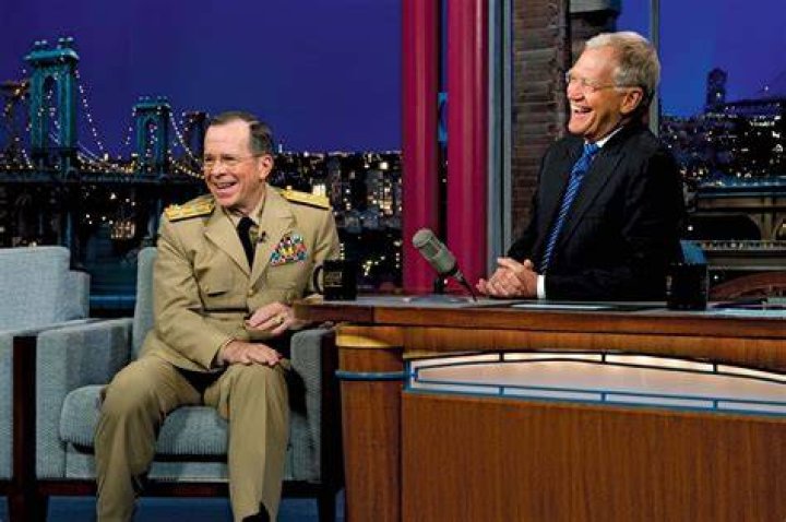 David Letterman's Show With Nike Mags