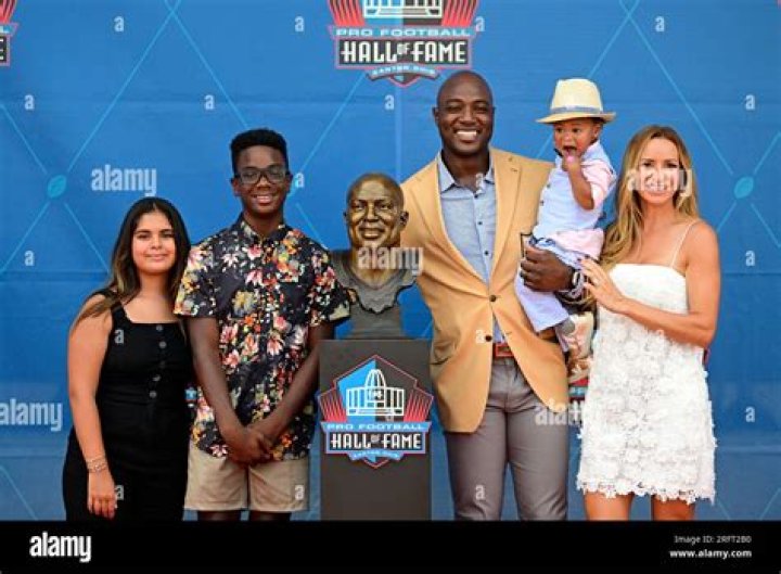 DeMarcus Ware with his sister.