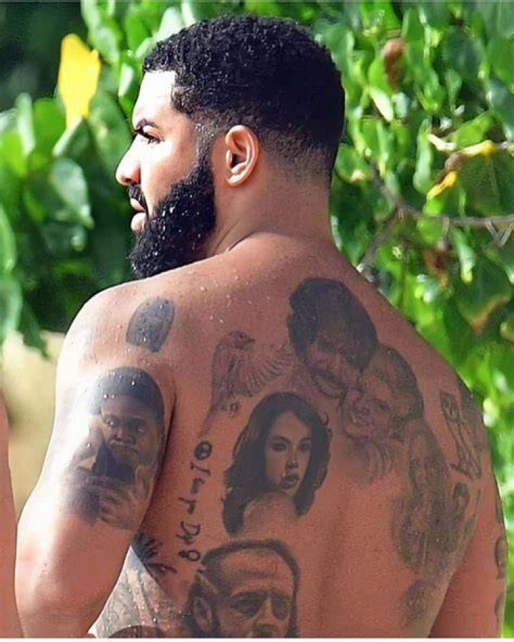 Does Drake have a pumpkin tattoo?