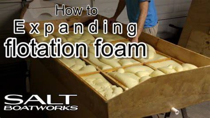 Does foam float on water?