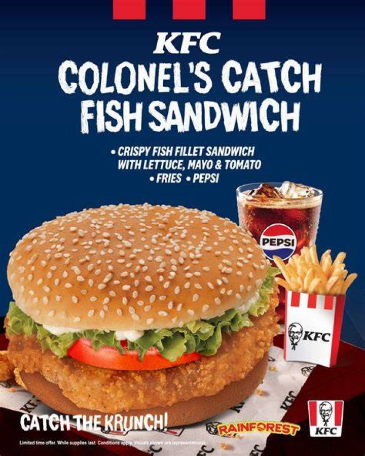 Does KFC have a fish sandwich?