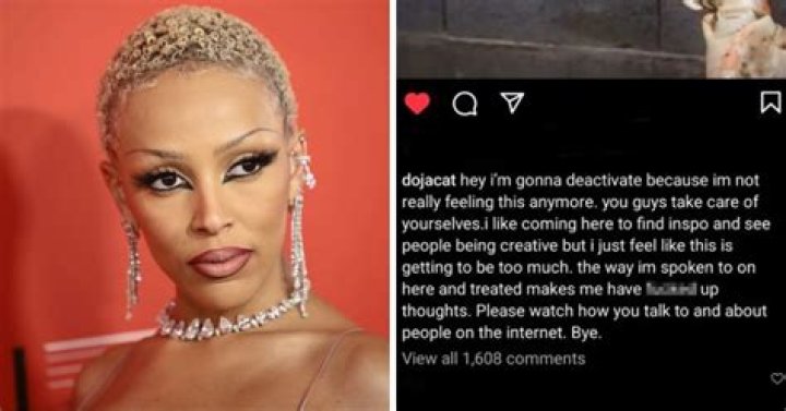 Doja Cat Disgusts Internet Users with Her New Creepy Tattoo! Doja Cat Disgusts Internet Users with Her New Creepy Tattoo!