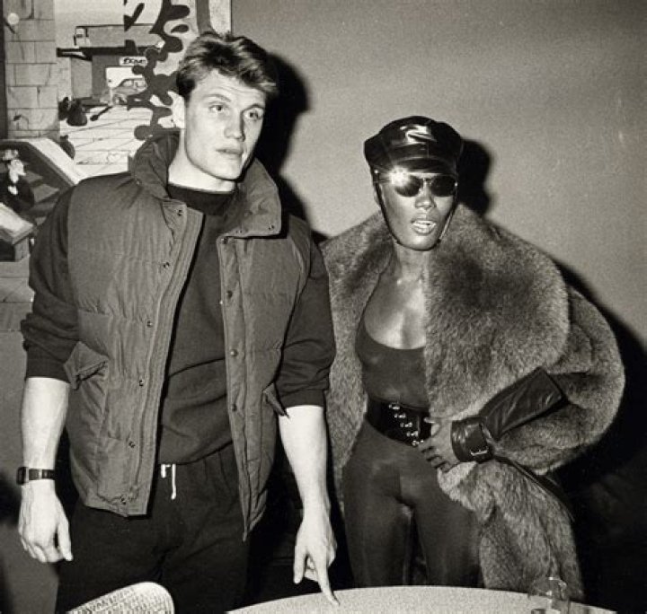 Grace Jones and her former husband Atila Altaunbay.
