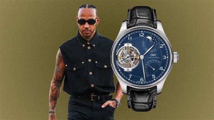 Hamilton and His IWC Watch