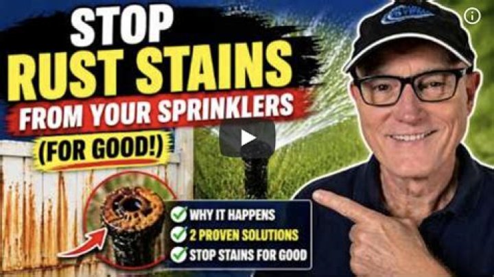How do I clean my sprinklers?