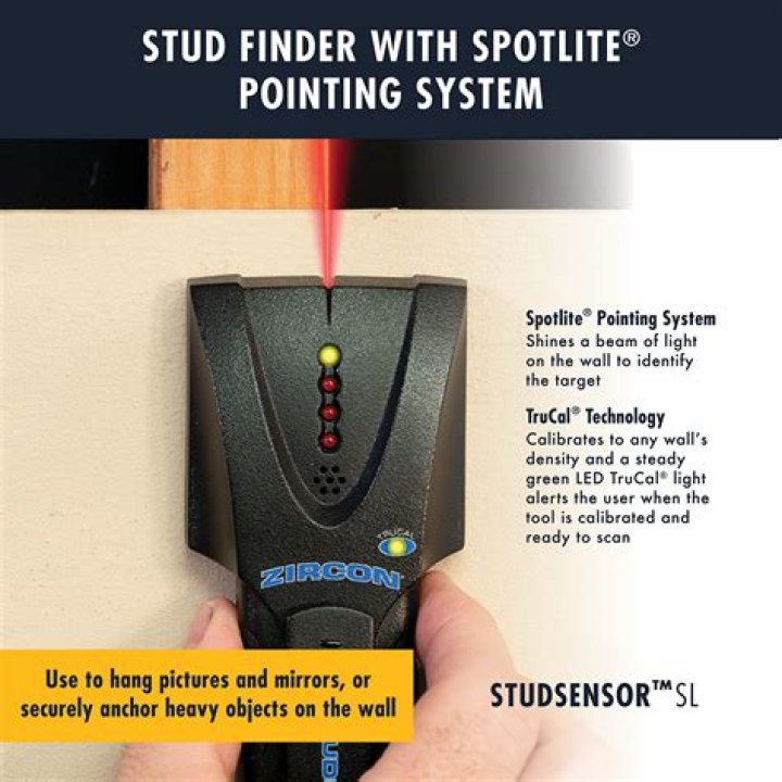 How do you calibrate a zircon StudSensor?