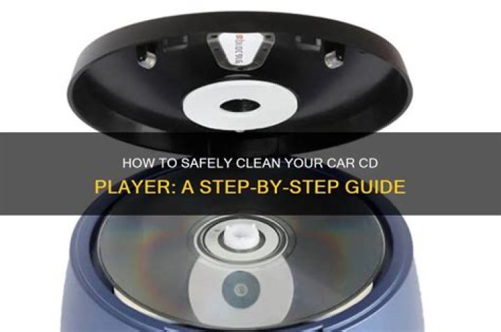 How do you clean a CD player in your car?