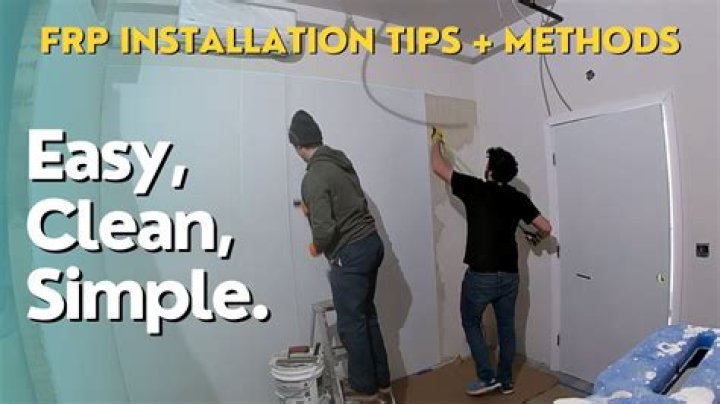 How do you cut FRP wall panels?