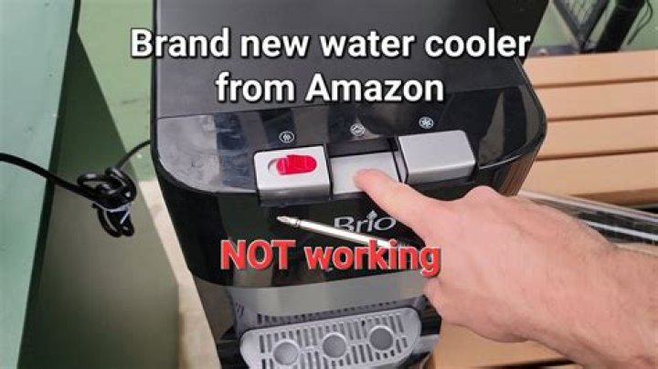 How do you fix a water cooler that doesn’t cool?