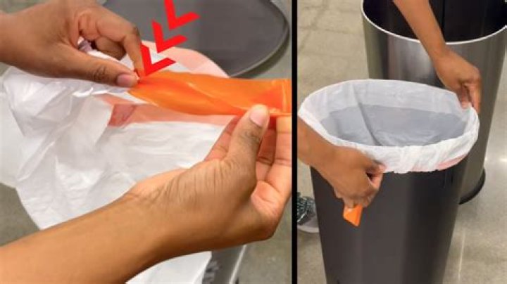 How do you tie a plastic bag?