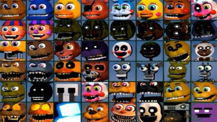 How many FNaF world characters are there?