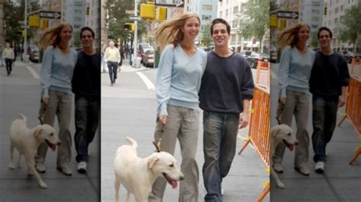 Ivanka and Hersch Greg With Their Dog Tyler in New York City in 2001.