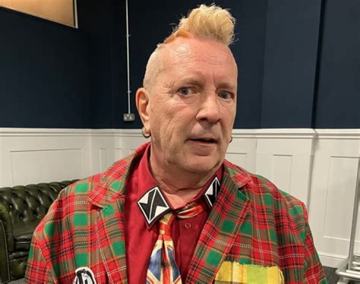 John Lydon's pet Rescue Squirrel