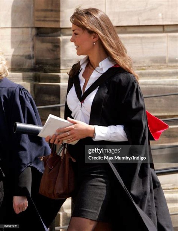 Kate Middleton Graduation Ceremony At The University Of St Andrews In Scotland. .