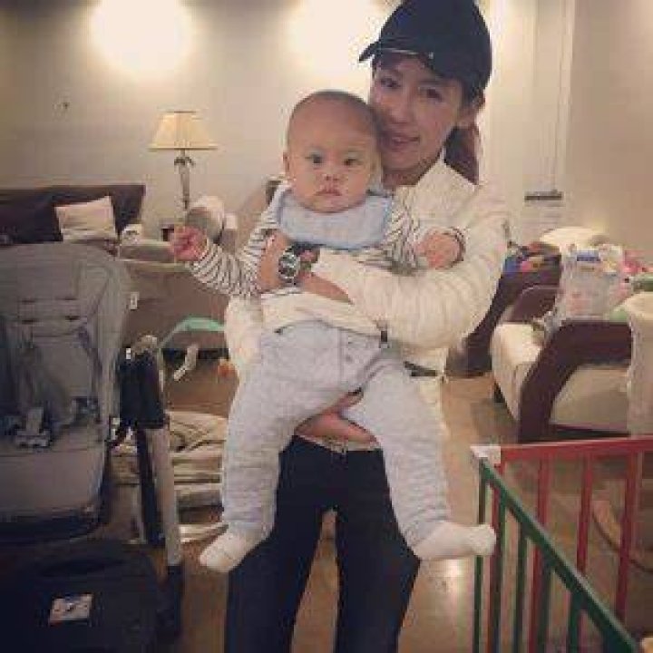 Lisha and her second child, Leo born in 2016