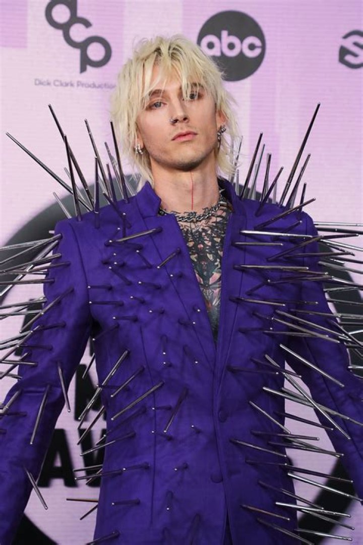 Machine Gun Kelly attends the 2020 MTV Video Music Awards, broadcast on Sunday, August 30th 2020.