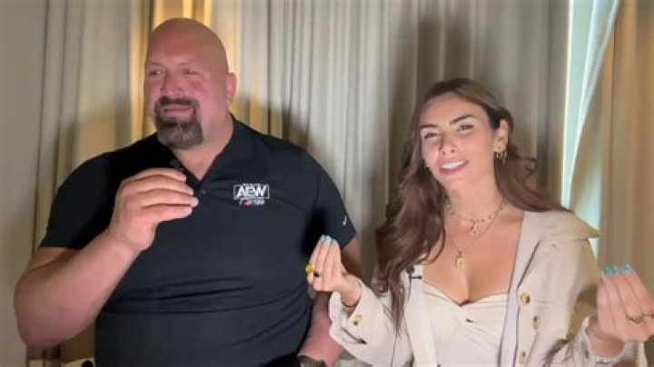 Melissa Piavis enjoying a time with her husband, Paul Wight
