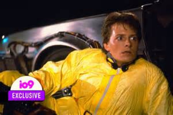 Michael J. Fox in Back To The Future as Marty McFly