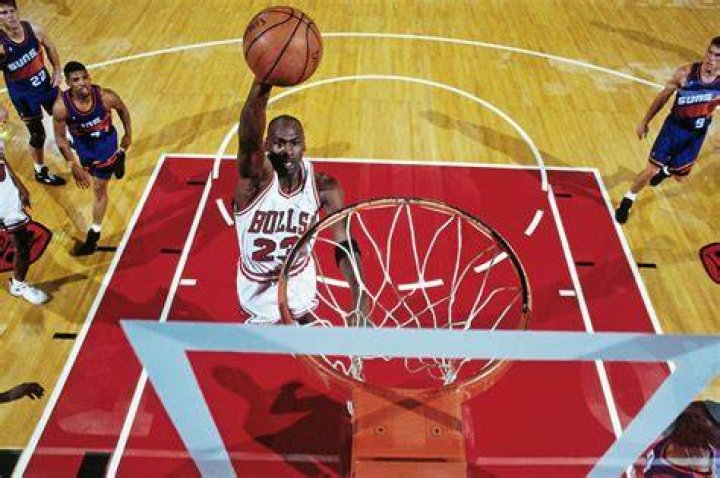 Michael Jordan on Court