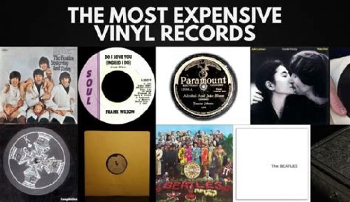 most expensive vinyl records of all time