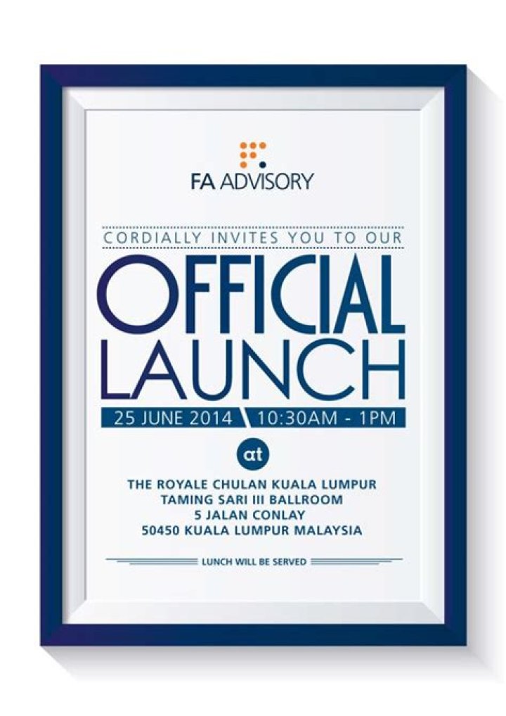 Official Launch Event For 