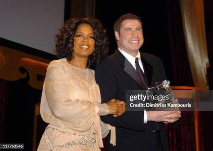 oprahtravolta Oprah and John Travolta