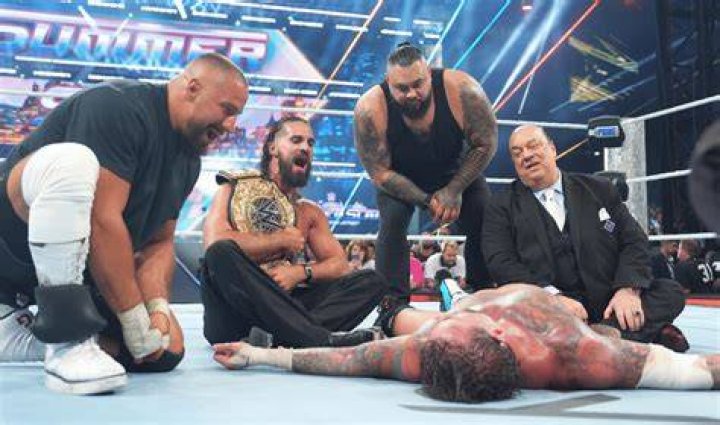 pBig Show after winning WWE championshi[