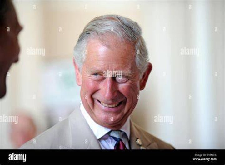 Prince Charles Smiling With His Teenage Sons Prince William And Prince Harry At The Start Of Their Annual Skiing Holidays. Prince William And Prin...