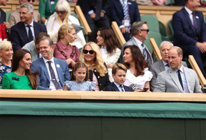 Royals at Wimbledon 2018 Men's Semi Final