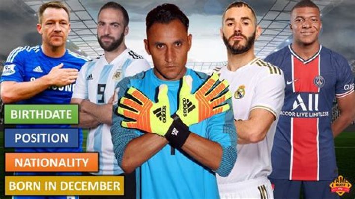 Soccer Players Born December 22