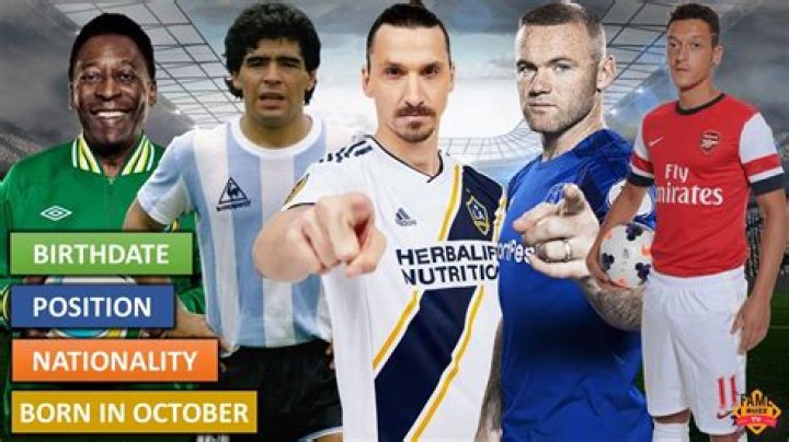 Soccer Players Born October 30