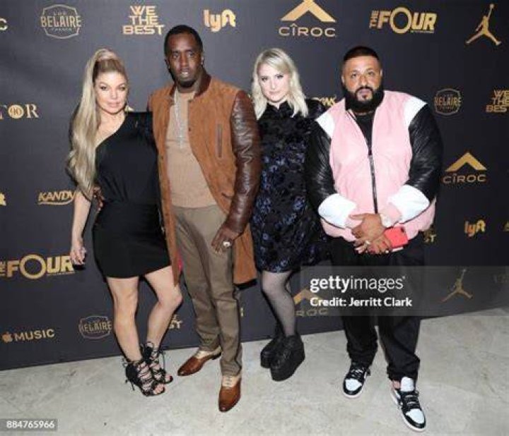 The Four Cast Sean 'Diddy' Combs, Fergie and Meghan Trainor Host DJ Khaled's Birthday Presented by CIROC and Fox in Beverly Hills