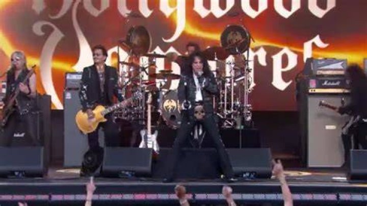 The Hollywood Vampires perform live at Liseberg Amusement Park