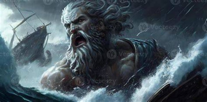 What did Poseidon do in the Odyssey?