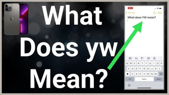 What does Ymr mean in text?