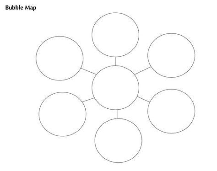What is a circle map graphic organizer?