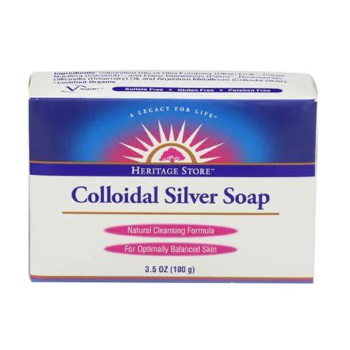 What is colloidal silver soap good for?