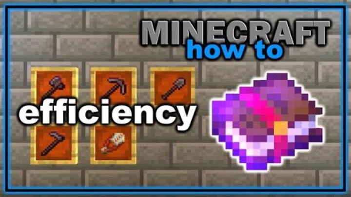What is Efficiency in Minecraft?
