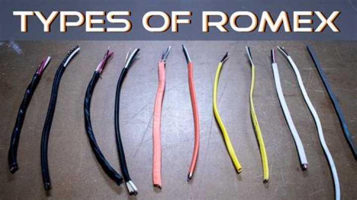 Whats the difference between white and yellow Romex?