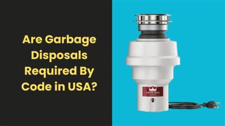 When did garbage disposals become popular?