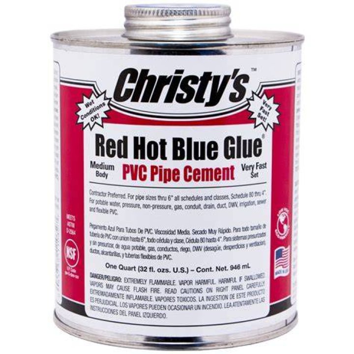 Will Red Hot Blue Glue work on abs?